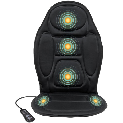 Sedile massaggiante schiena massaggiatore cuscino da massaggio tappetino calore - ECD GERMANY