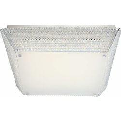 Globo - Plafoniera led design cristallo cromo faretto lampada vetro soggiorno illuminazione 49319 en oferta