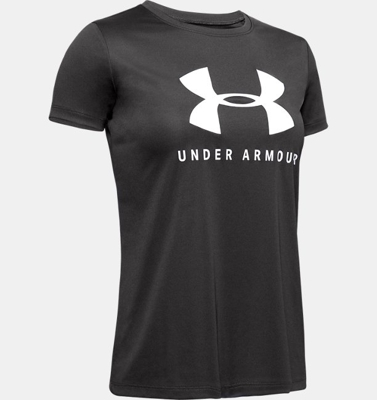 Maglia a manica corta UA Tech™ Big Logo da ragazza