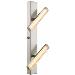 Globo - Lampada da parete a LED design spot spot mobile illuminazione soggiorno lampada corridoio 38056-2W en oferta