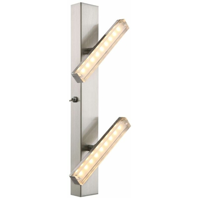 Globo - Lampada da parete a LED design spot spot mobile illuminazione soggiorno lampada corridoio 38056-2W
