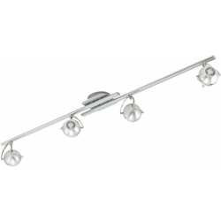 Etc-shop - LED retro 12 Watt faretti a soffitto EEK A ++ lampada in alluminio cromato camere da letto Spot en oferta