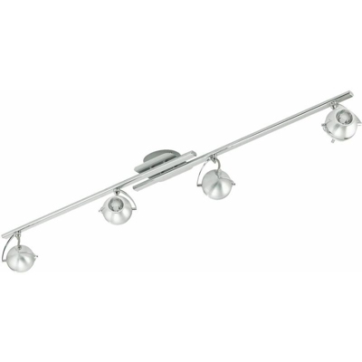 Etc-shop - LED retro 12 Watt faretti a soffitto EEK A ++ lampada in alluminio cromato camere da letto Spot