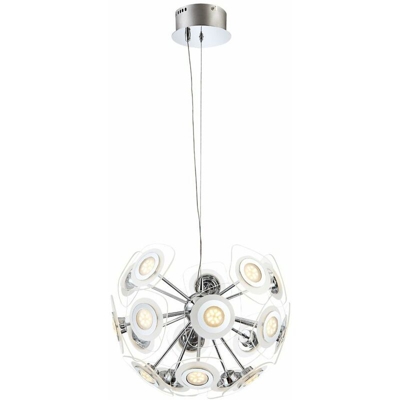 Globo - sospensione 43.2 watt di illuminazione Lampada a sospensione in vetro smerigliato LED 40710-18H