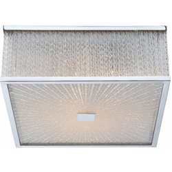 Etc-shop - aste lampada di illuminazione della lampada di vetro plafoniera LED soffitto cromo soggiorno 7.6 watt características