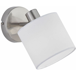 Applique Faretto Applique Soggiorno bianco Illuminazione Tessile Lampada Realtà orientabile R80331079 - REALITY características