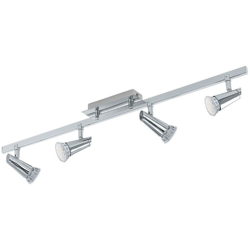 Lampada Living Room Bar lampada cromo soffitto del LED metropolitana leggera EEK regolabile A + Eglo 92528 precio