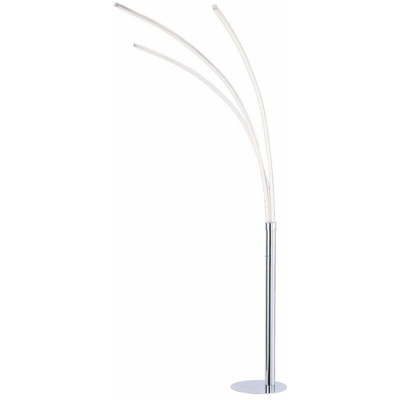 Leuchten Direkt - Lampada da soffitto a LED a soffitto Lampada da soffitto a sospensione da soggiorno Chrome LeuchtenDirekt 15383 -55