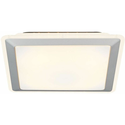 Nordlux - Lampada da soffitto a LED da 12 watt studio corridoio lampada da ufficio in PVC bianco SALSA 19 77686001