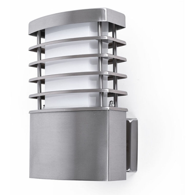 Etc-shop - Applique da esterno illuminazione giardino terrazzi lampada acciaio inox argento Wofi 4034.01.97.7000