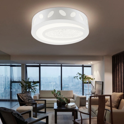 Globo - 21 elementi plafoniera acrilico Watt LED cristallo chiara luce illuminazione decorativa 49345