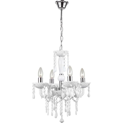 Etc-shop - LED 12 Watt lampada a sospensione lampadario illuminazione pendente del soffitto lampada lampadario bianco