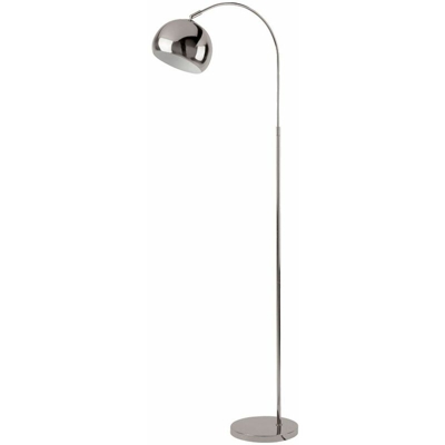 Lampada da terra design retrò Soggiorno camera da letto ad arco Apparecchio cromato Spot mobile Searchtlight EU700427 - SEARCHLIGHT
