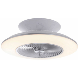 Leuchten Direkt - Ventilatore LED da soffitto telecomando luce dimmerabile luce diurna ventilatore avanti / indietro timer luci diretto 14445-55 características