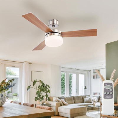 Etc-shop - Ventilatore da soffitto a LED, lampada di raffreddamento, illuminazione della luce, cucina di camera da letto con telecomando