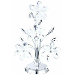 LED 3 Watt lampada da tavolo lampada da tavolo dispositivo della lampada di illuminazione del fiore cromo acrilico - ETC-SHOP características