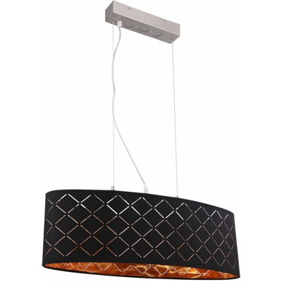 Lampada a sospensione a sospensione di lusso di lusso con lampada dimmerabile altoparlante Bluetooth in un set con illuminazione a LED RGB - ETC-SHOP