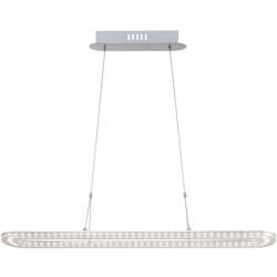 Globo - 18 Watt LED illuminazione della lampada a sospensione lampada a sospensione lampada a sospensione cromo nichel satinato 68.039 características