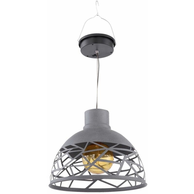 Globo - Lampada a sospensione solare a LED a sospensione a soffitto per esterno ambra giardino terrazza balcone lampada 33636