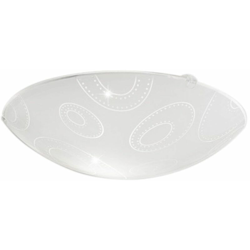 Etc-shop - Lampada da soffitto con telecomando, design decorativo, lampada da cucina in vetro dimmerabile bianco in set con illuminazione a LED RGB precio