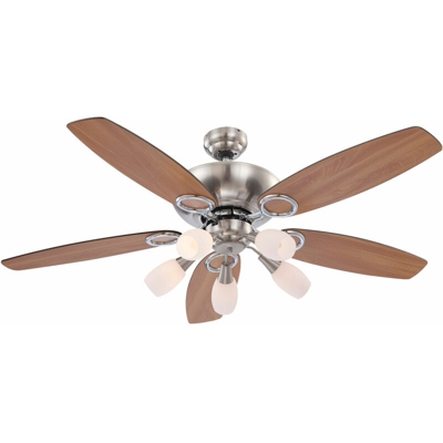 Etc-shop - Classica ventola da soffitto a risparmio energetico per un dispositivo di raffreddamento dello spazio in un set con telecomando e