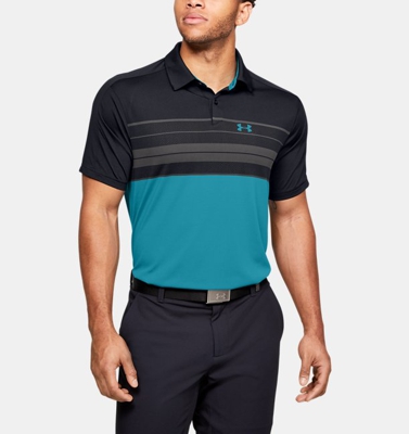Polo UA Vanish Chest Stripe da uomo