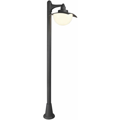 Etc-shop - Lanterna da giardino lanterna illuminazione da esterno lampada da giardino in alluminio antracite in un set con illuminazione a LED