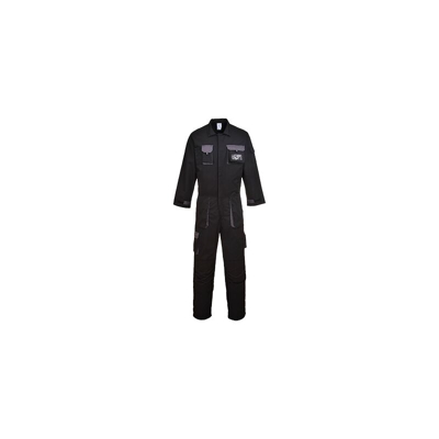 Tuta intera Portwest Texo Contrast | Black - XL - NEUTRO (SENZA PERSONALIZZAZIONE)