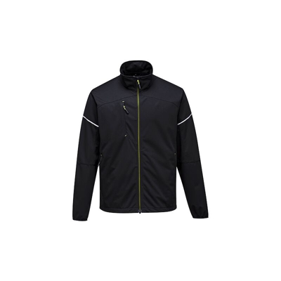 Portwest - Giacca Flex Shell PW3 | Black - XL - NEUTRO (SENZA PERSONALIZZAZIONE)
