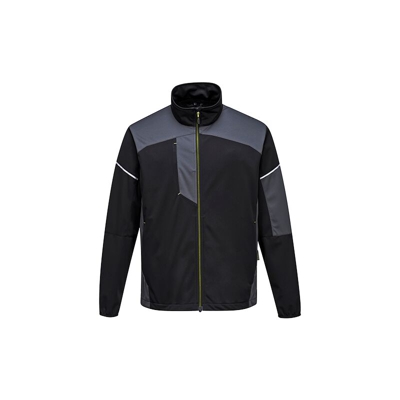 Portwest - Giacca Flex Shell PW3 | Large - BkZoom - NEUTRO (SENZA PERSONALIZZAZIONE)