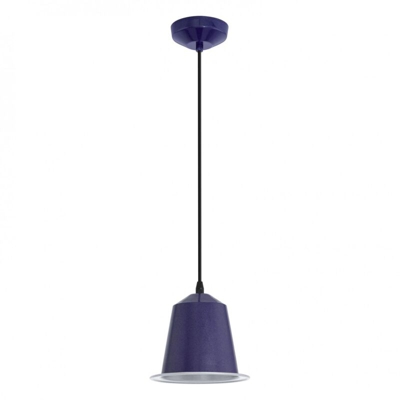 LED 5 Watt Sospensione Sospensione illuminazione luce Viola metallizzato Eglo 75107