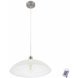 Etc-shop - soffitto lampada a sospensione lampada a sospensione faretti dimmer telecomando set incl. RGB lampade LED precio