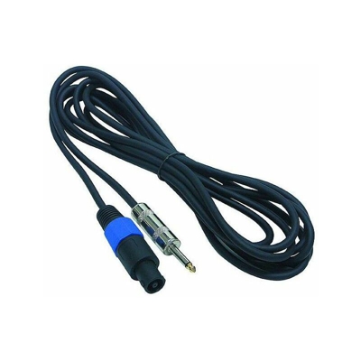 PA spina del cavo di collegamento 10m PA - 6,3 millimetri cavo amplificatore jack protezione piegatura - ETT