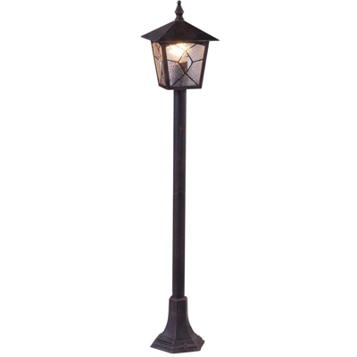 Etc-shop - Classic esterno Lampada da terra sentiero del giardino set di illuminazione tra cui 9,5 Watt lampade a LED
