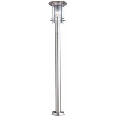 Etc-shop - piano esterno Lampada da terra a LED IP44 illuminazione del giardino in acciaio inox 7 watt moderna