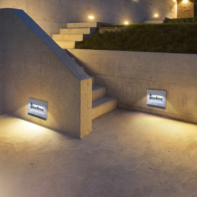 robusto set di lampada luce 2 parete LED illuminazione di facciate accento scoperta - KANLUX