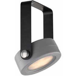 Lampada solare a LED lampada in metallo nero allungabile da giardino a 2 gradini - GLOBO precio