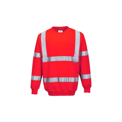 Rs Pro - Felpa ad alta visibilità | XL - Red - NEUTRO (SENZA PERSONALIZZAZIONE)