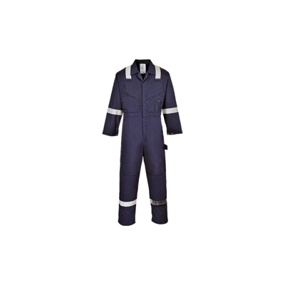 Portwest - Tuta in cotone Iona | Navy - XL - NEUTRO (SENZA PERSONALIZZAZIONE)