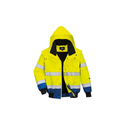 Portwest - Bomber Bicolore alta visibilità | Large - YeRb - NEUTRO (SENZA PERSONALIZZAZIONE) precio