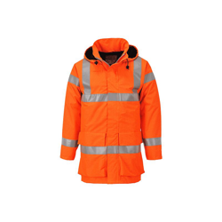 Portwest - Giacca Bizflame Rain ad alta visibilità | XL - Orange - NEUTRO (SENZA PERSONALIZZAZIONE) características