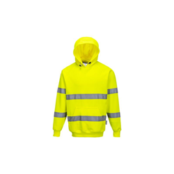 Felpa con cappuccio ad alta visibilità | Large - Yellow - NEUTRO (SENZA PERSONALIZZAZIONE) - PORTWEST características
