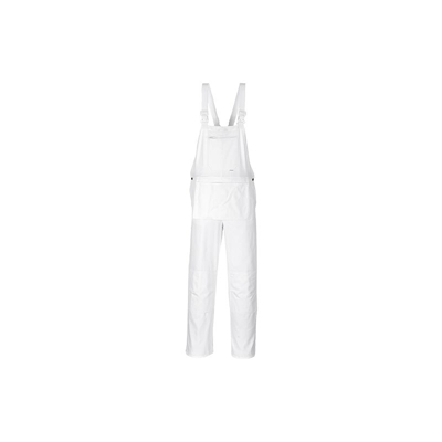 Portwest - Salopette Bolton da tinteggiatore con bretelle | Medium - White - NEUTRO (SENZA PERSONALIZZAZIONE)