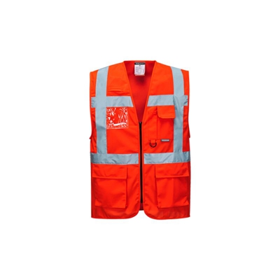 Gilet Executive Berlino | 3 XL - Red - NEUTRO (SENZA PERSONALIZZAZIONE) - PORTWEST