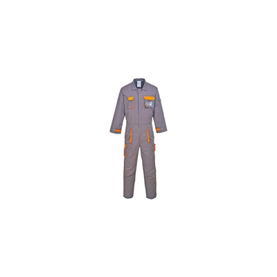 Tuta intera Portwest Texo Contrast | Small - Grey - NEUTRO (SENZA PERSONALIZZAZIONE)
