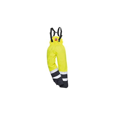 Portwest - Pantaloni Bizflame Rain multi-norme ad alta visibilità | Large - YeNa - NEUTRO (SENZA PERSONALIZZAZIONE)