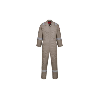 Portwest - Tuta Silver Araflame | 34 - Khaki - NEUTRO (SENZA PERSONALIZZAZIONE)