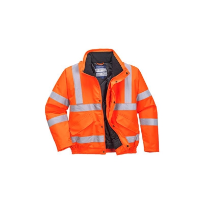 Bomber Alta visibilità | 4XL - Orange - NEUTRO (SENZA PERSONALIZZAZIONE) - PORTWEST