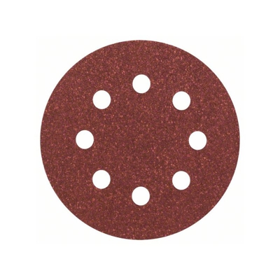 Bosch Foglio abrasivo C430, confezione da 5 pz., 115 mm, 80 - 2608605105