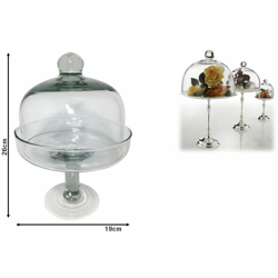 ALZATA VETRO C/COP. PORTADOLCI ABIBA CM.19X26h - BIGHOUSE IT en oferta